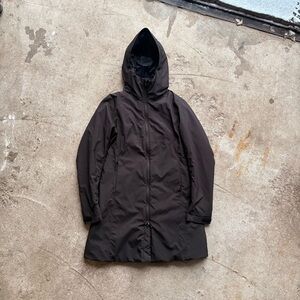 Arc’teryx Sylva Parka windstopper black woman size M down jacket